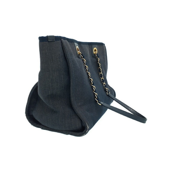 Chanel Deauville Chain Tote Bag - Picture 2 of 9